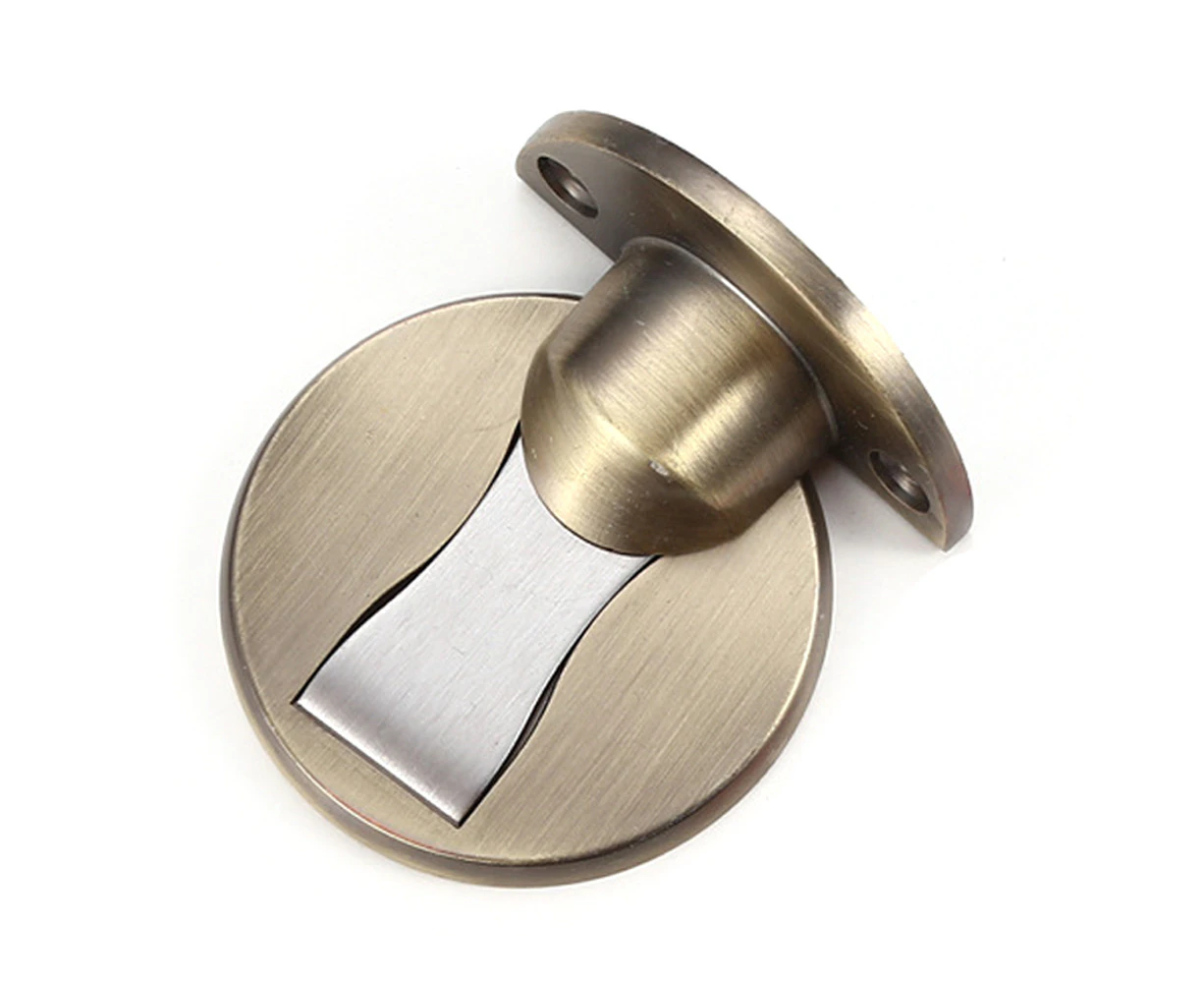 Invisible Stainless steel Magnetic Door Stop, Stainless Steel Floor Magnetic Door Catch Door Holder