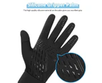 Touch Screen Lightweight Winter GlovesWarm Water Resistant Gloves for Walking,Riding,Cycling,Running and Driving,L