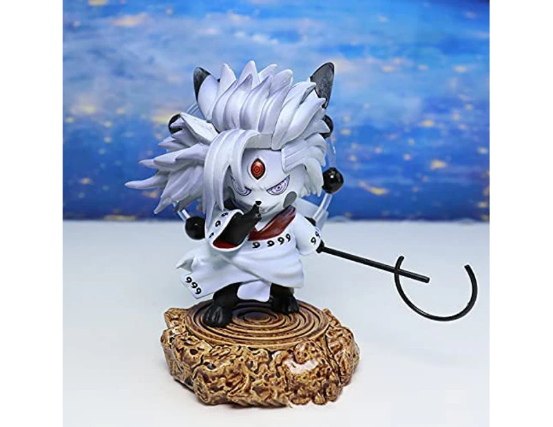 Naruto Action Figure Obito Model Anime Statues Toys Doll Birthday Gifts， PVC Model Toy Gift，Gift for Boys and Girls