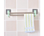 Sunshine Kitchen Multifunctional Towel Cabinet Rack Hanger Bathroom Double Pole Holder-Green