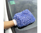 Microfiber Soft Auto Care Wash Gloves Car Wax Detailing Brush Cleaning Tool