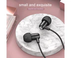 Button Controlled 3.5mm Jack Wired In-ear Sleep Earphones with Line Control - Silver