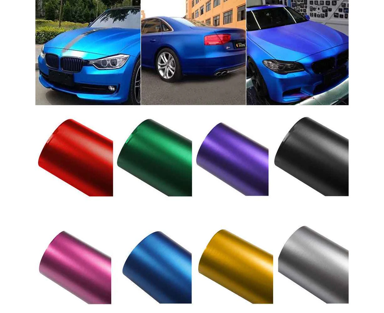 152x10cm DIY Car Truck PVC Ice Vinyl Wrap Body Sticker Adhesive Decal Film Sheet Vehicle: green