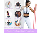 Resistance Band Sets,Upgrade 2000mm Stretching Exercise Fitness Band None Smell Elastic Bands Yoga Gym Body Exercising Straps