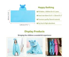 Baby Hooded Animal Bath Towels Ultra Soft Large Swimming Beach Bathrobe, Perfect Shower Gifts for Toddlers 0-5T