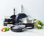 GreenLife 11-Piece Chatham Non Stick Cookware Set - Black