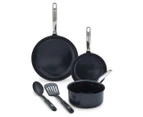 GreenLife 5-Piece Chatham Non Stick Cookware Set - Black