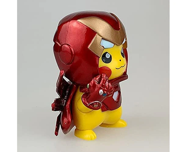 Iron Man Action Figure,Superhero，Cosplay Iron Man MK85 Action Figure Statues ，Birthday Gifts PVC 4"