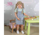 98CM Original Masterpiece Doll toddler baby girl 3-4years old real baby dress model ball jointed body doll collectibles