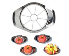 Stainless Steel Fruit Easy Slicer Apple Corer Pear Cutter Knife Kitchen Tool