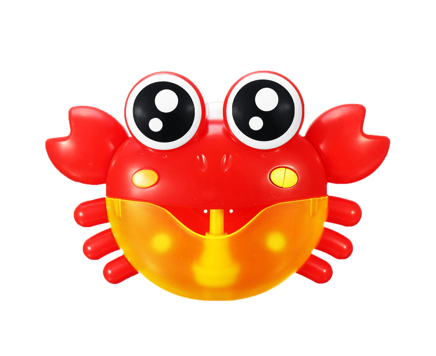 Crab Bubble Machine Musical Bubble Blower Maker Bath 7ful Light Music Baby Kid