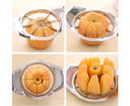 Stainless Steel Fruit Easy Slicer Apple Corer Pear Cutter Knife Kitchen Tool