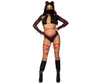 Lethal Ninja Womens Sexy Fancy Dress Costume Womens