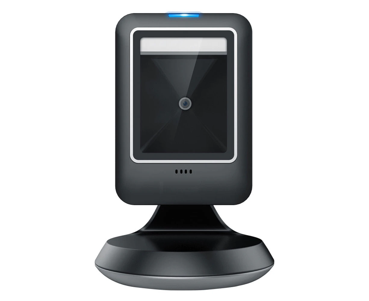 Desktop Barcode Scanner for Barcodes and QR Codes USB Wired Hands-free Operation TR-6300