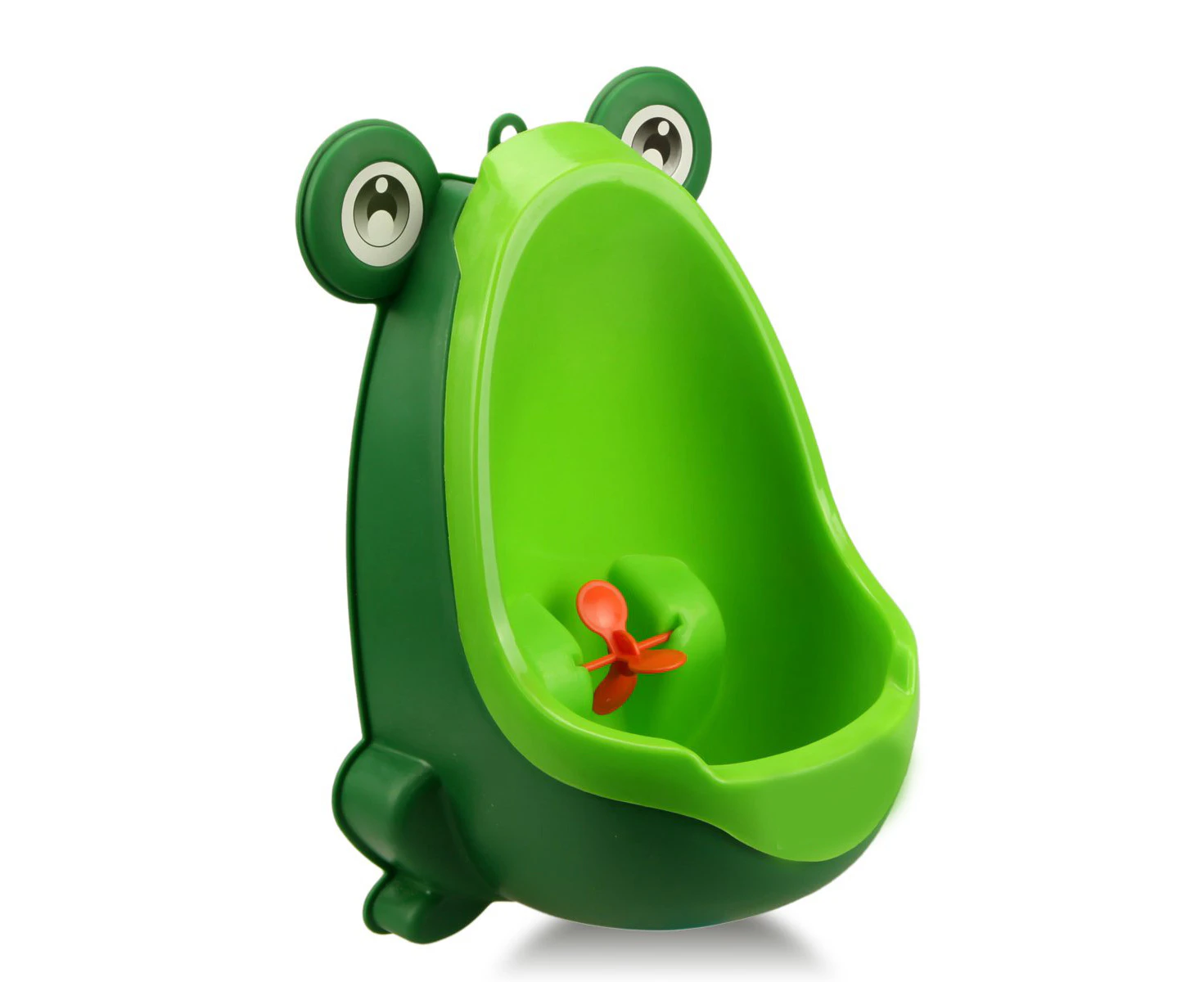 Cute Frog Potty Training Urinal for Boys with Funny Aiming Target wall mounted urinal