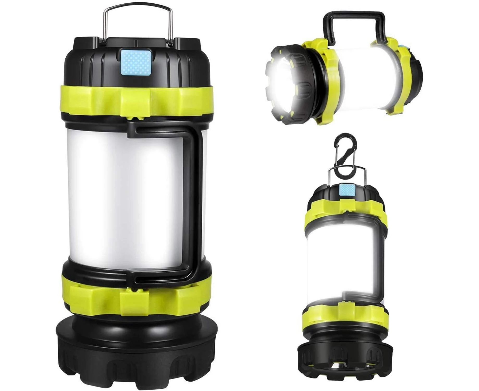 Outdoor Emergency Camping Light Flashlight Rechargeable Battery Power Bank