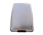 Multifunctional Anti-RFID Aluminum Alloy Purse Credit Holder Cardcase Bundle Silver