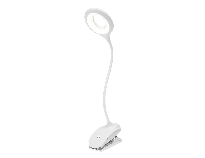 LED Desk Lamp Eye-Caring Clamp Light Clamp Lamps Reading Lights with USB Port