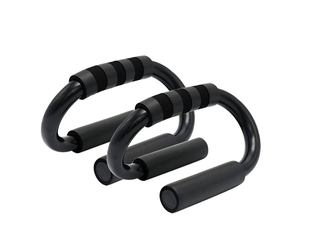 Push Up Bar Stand - Press Up Bar Pair With Non-Slip Foam Handles For Extra Grip - Push-Up Stands