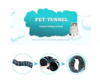 Cat Tunnel ,Also Included Is A Interactive Cat Toy , Toys For Cats ,Cat Tunnels For Indoor Cats , Cat Tube , Collapsible