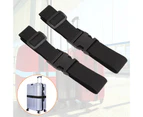 High Density Solid Braid Strong Bearing Luggage Rope Adjustable Buckle Travel Suitcase Strap Luggage Accessories