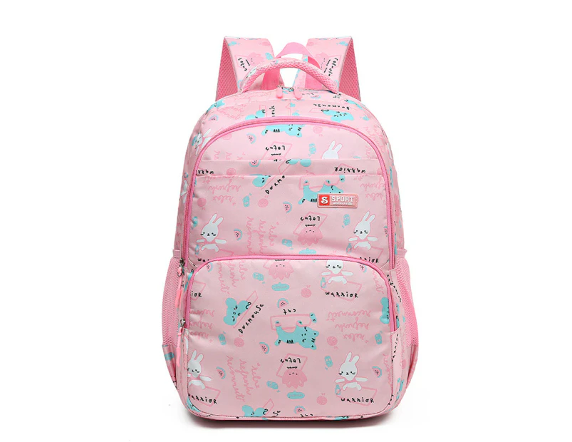 Kids Travel Rucksack Rabbit Cartoon School Bags Waterproof Backpack