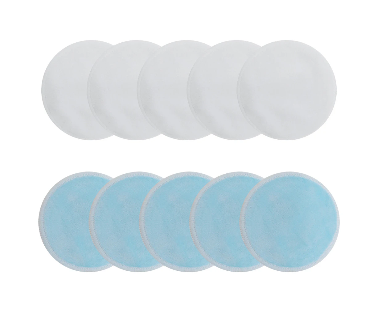 Reusable Makeup Remover Pads-10 Pcs Soft Organic Cotton Rounds