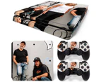 PS4 Slim Skin Vinyl Decal Protective Cover for Sony Playstation Game Console + PS4 Controllers Sticker - TN-PS4Slim-5664