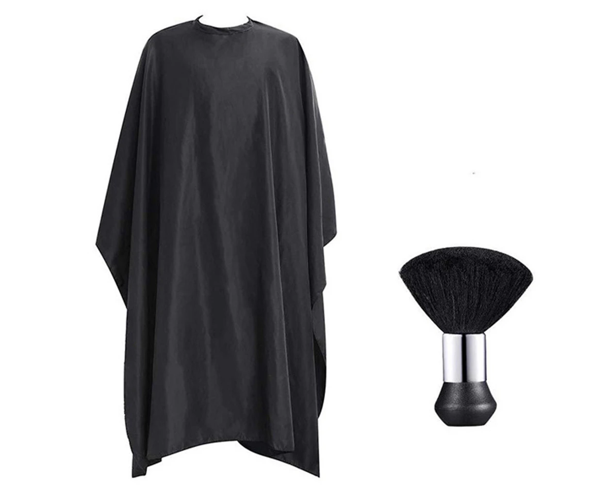 Professional Haircut Cape Salon Cape,Barber Cape And Neck Duster Hair Comb Set Hair Cutting Cape