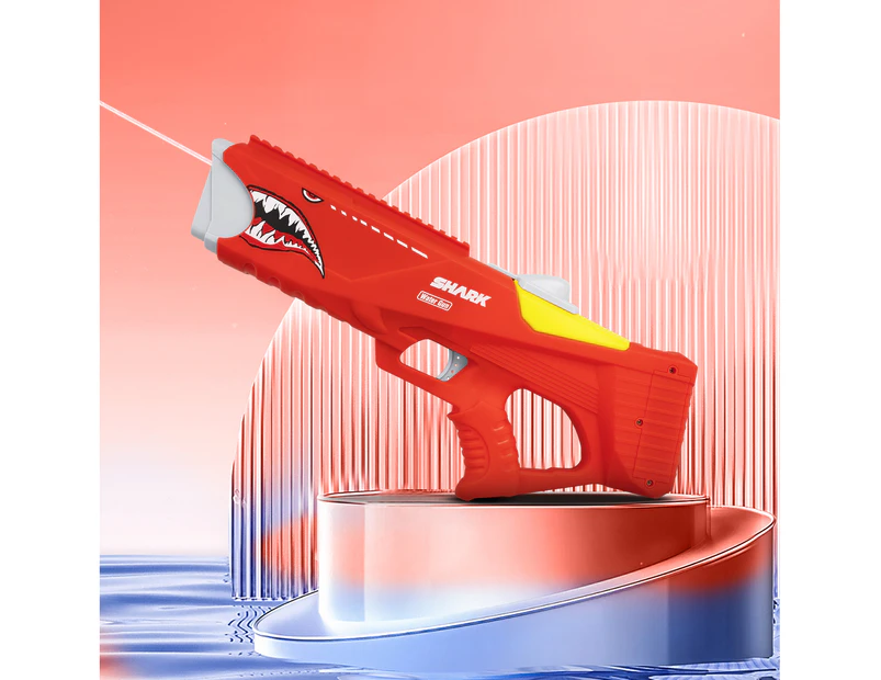 Water Machine gun pistol Blasters Shooter Toys Adult Kids plays Summer Party Beach Garden Games Red