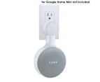 Centaurus Outlet Wall Mount Bracket Holder Accessory for Google Home Mini Smart Speaker-White