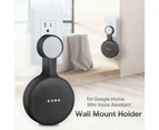 Centaurus Outlet Wall Mount Bracket Holder Accessory for Google Home Mini Smart Speaker-White