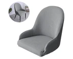 Stretch Fit Dining Chair Covers,Reusable Washable Soft Spandex Sloping Armchair Cover Curved Home Dining Chair Cover Dining Table Chair Cover