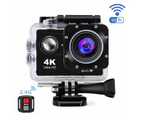 Ultra High Clarity 4K 1080P WiFi 16 Mega Sports Action Camera Waterproof DVR Camcorder Yellow