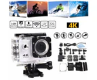 Ultra High Clarity 4K 1080P WiFi 16 Mega Sports Action Camera Waterproof DVR Camcorder Yellow