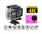 Ultra High Clarity 4K 1080P WiFi 16 Mega Sports Action Camera Waterproof DVR Camcorder Yellow