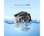 Ultra High Clarity 4K 1080P WiFi 16 Mega Sports Action Camera Waterproof DVR Camcorder Yellow