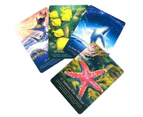 1 Set Tarot Cards Interesting Whispers of The Ocean English Oracle Tarot Decks Family Game Night Supplies for Gifts-Red