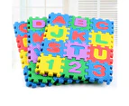 36Pcs Children Alphabet Numbers Puzzles Crawling Foam Floor Mat Education Toy-12cm
