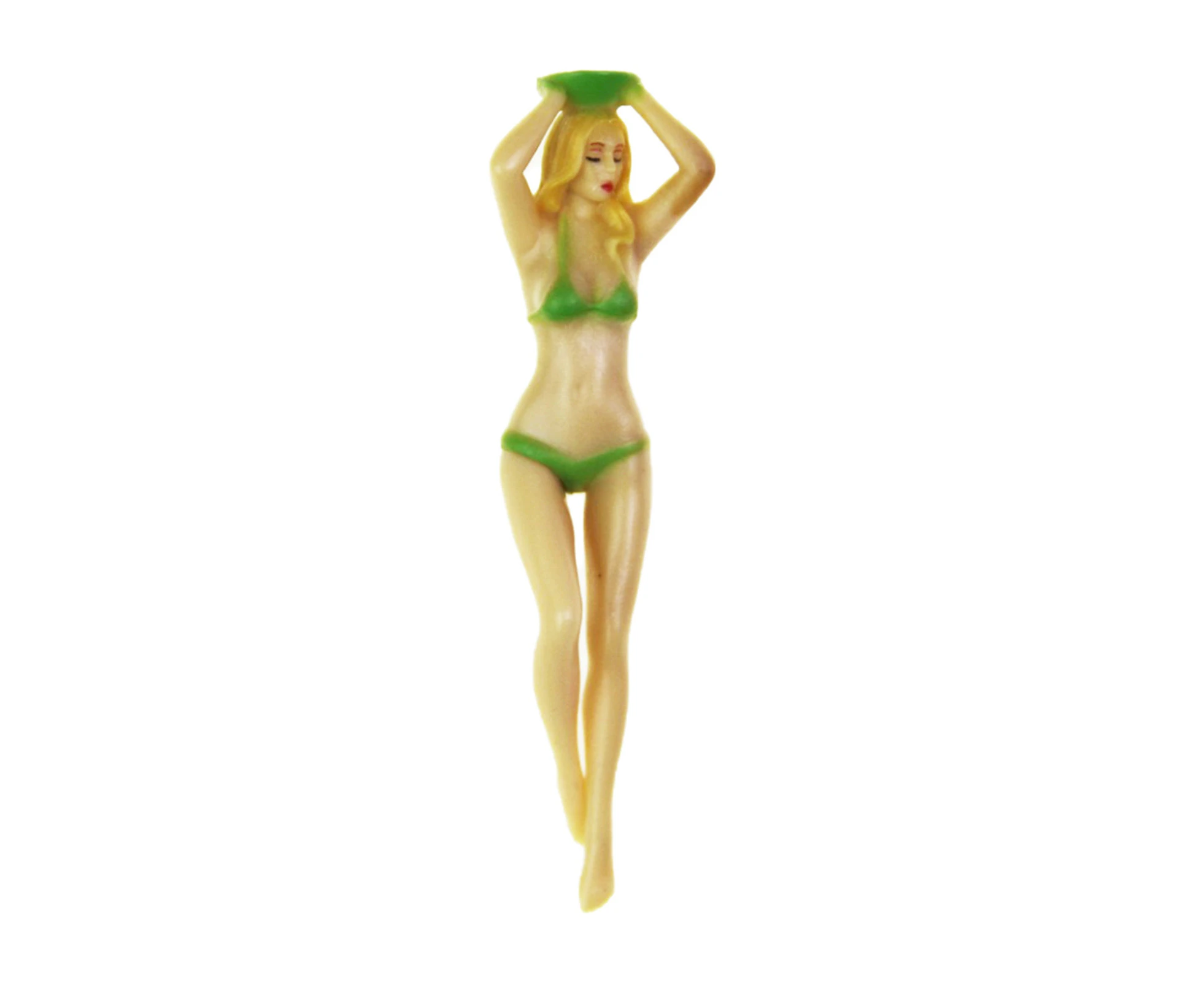 Golf Tees Character Modeling Non-slip Lightweight Funny Lady Bikini Golf Tees for Golf Course -Green