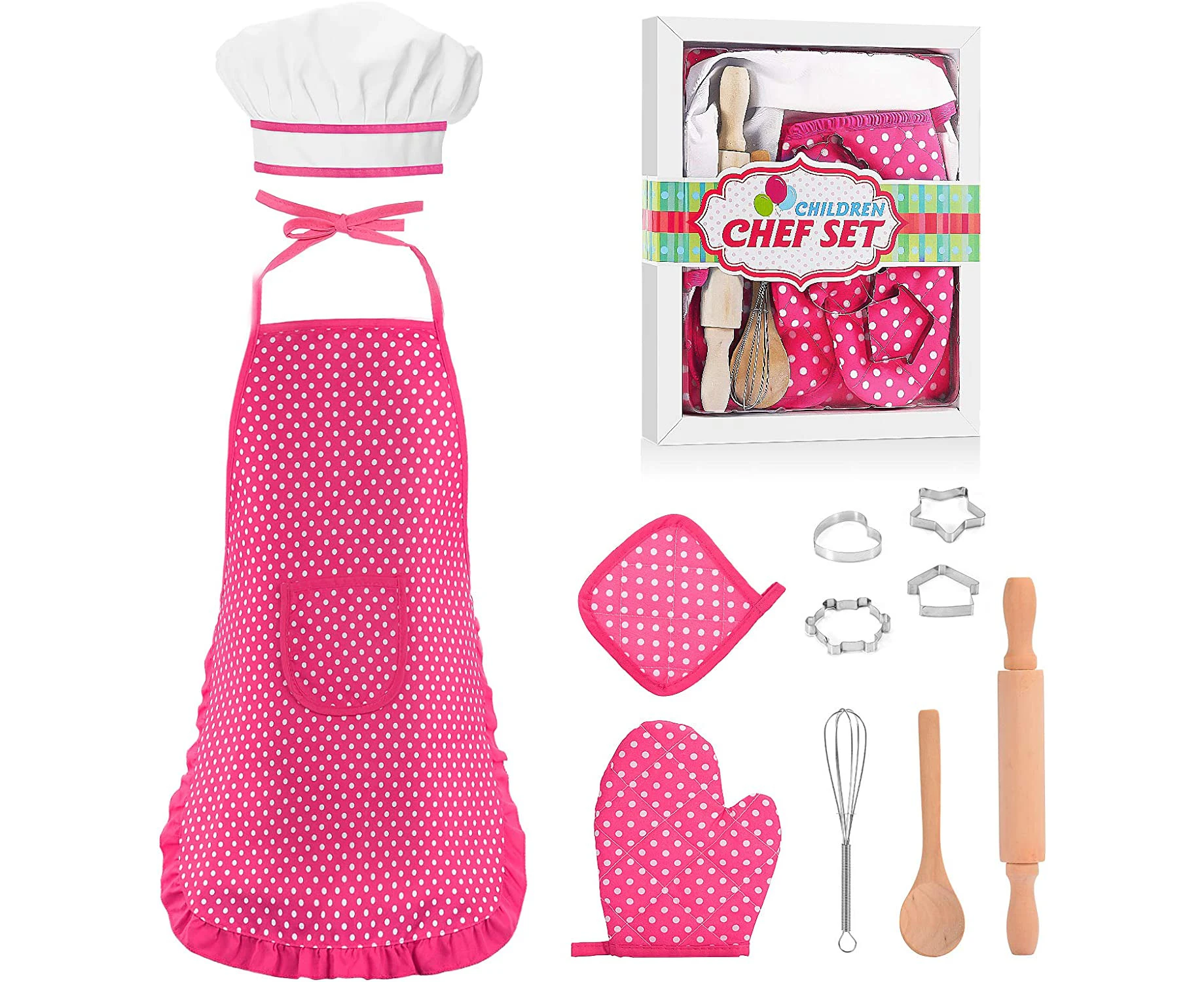 Boys Gifts Age 3-6 , Cooking and Baking Set Chef Set for Little Boys Toys for 3-6 Year Old Boys Girls Cooking Games