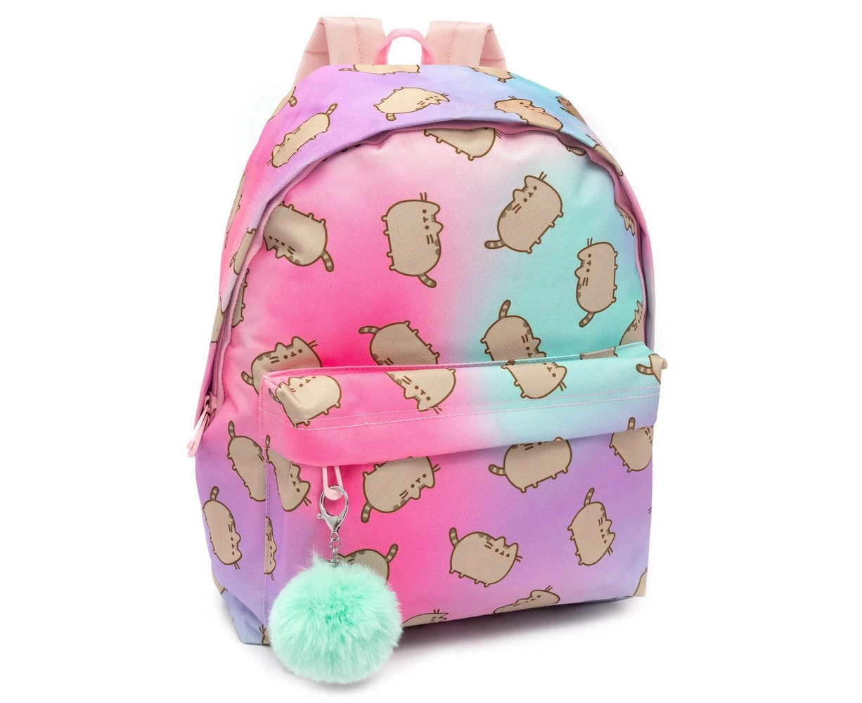 Pusheen Ombre All-Over Print Backpack (Pink/Purple/Blue) - NS6844