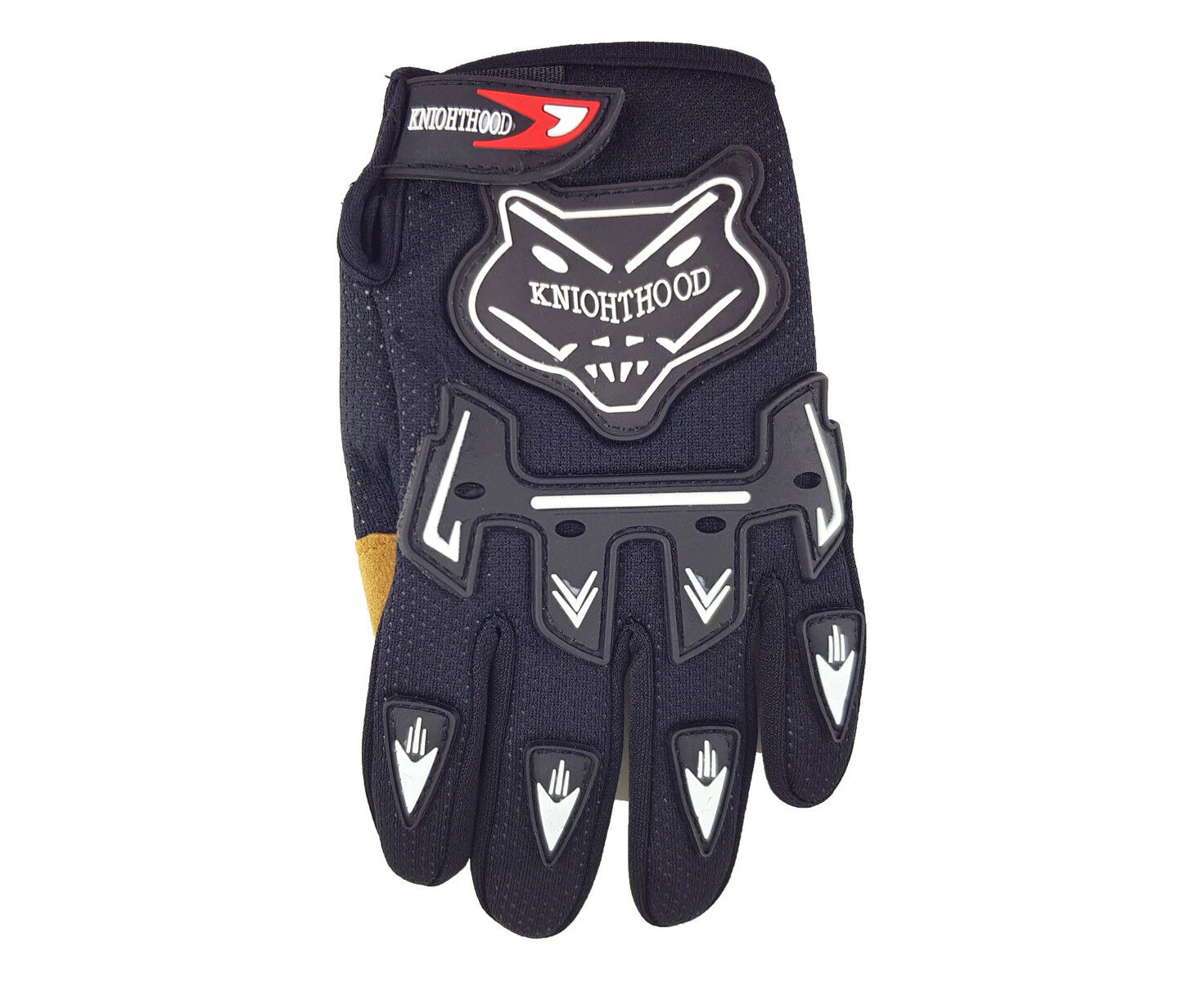 Kids Bike Gloves Motocross BMX MTB - Black