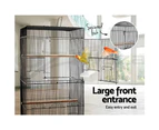 i.Pet Bird Cage Large Cages Aviary Parrot Cage Budgie Small Stand Pet Cage 88CM