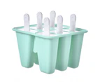 Popsicle Molds 6 Ice Trays Silicone Popsicle Molds Reusable Easy Release Popsicle Maker With Handle