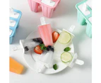 Popsicle Molds 6 Ice Trays Silicone Popsicle Molds Reusable Easy Release Popsicle Maker With Handle