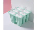 Popsicle Molds 6 Ice Trays Silicone Popsicle Molds Reusable Easy Release Popsicle Maker With Handle