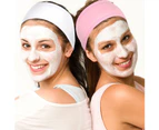 Stretchable Washable Spa Sweat Headband Makeup Hair Wrap Face Wash Head Towel-Grey