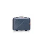 Kate Hill 4-Piece Hardcase Spinner Luggage/Suitcase Set - Navy