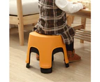 Household Bathroom Plastic Children's Stool Thickened  Anti-slip Shoe Changing Stool Kid's Stepping Bench Stable Bedside Stools